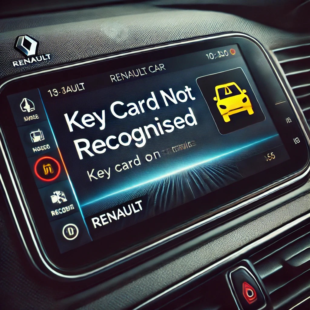 Why Purchase a New Renault Key Card from Car Key Shop When Your Key Card Becomes Faulty?