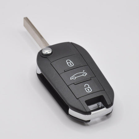  Analyzing image     The-car-key-shop-Suitable-for-Peugeot-3-Button-Flip-Remote-ID4A-433Mhz