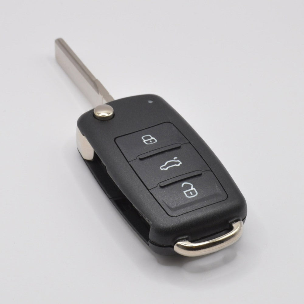 The-car-key-shop-Suitable-for-skoda-5K0-3-Button-Flip-Remote-HU66-ID48-T6-433Mhz